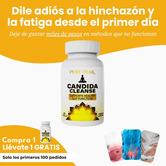 Candida | Quema el exceso de grasa y recupera el control - Oferta 2x1