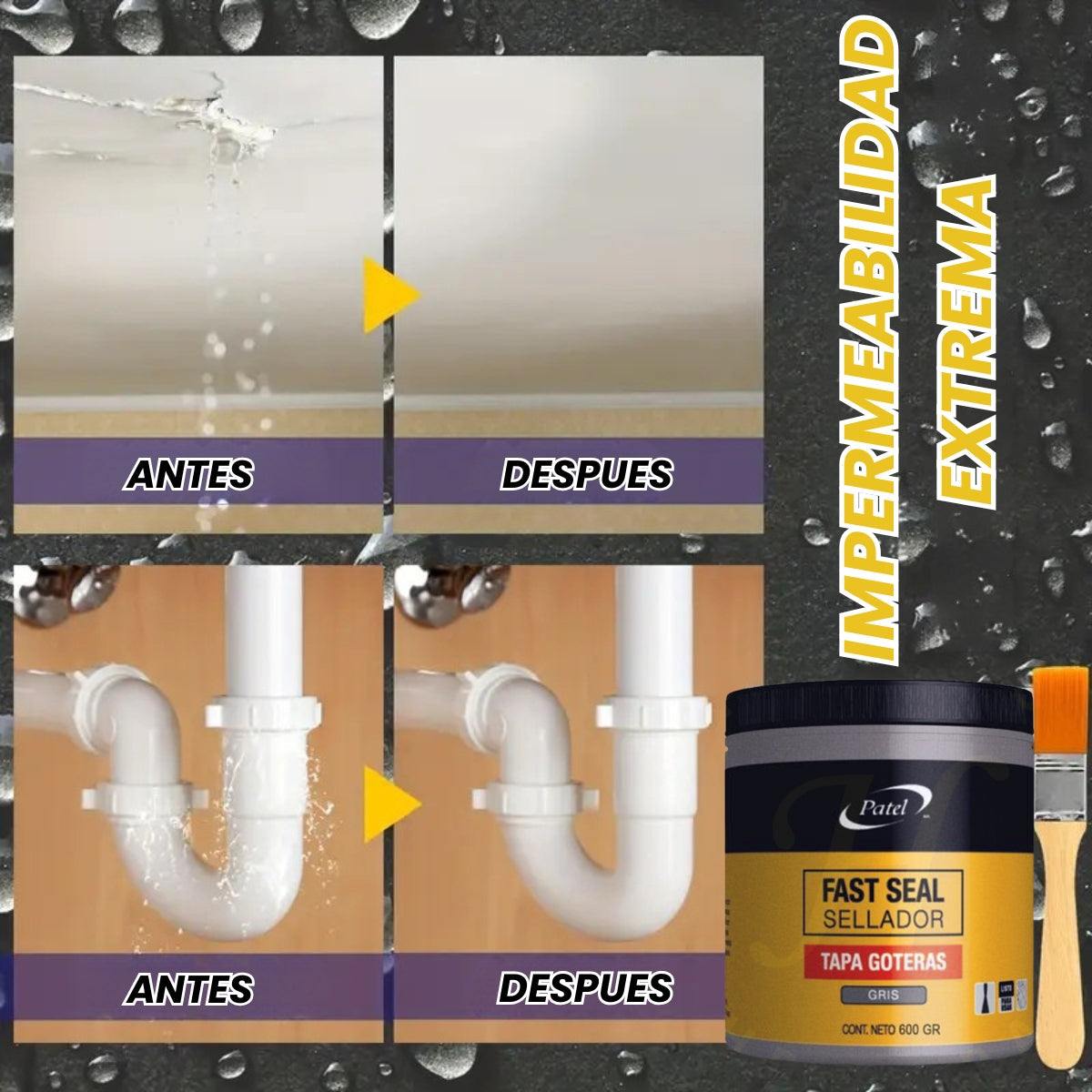 FastSeal - Sellador Para Goteras Y Grietas