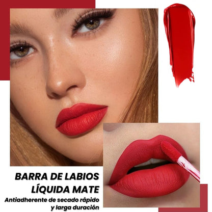 Cakaila™ - Set x6 Labiales Líquidos Matte