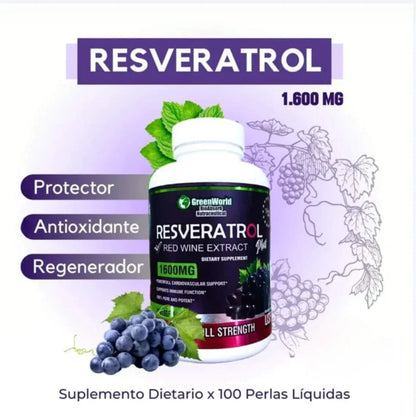 Revitaliza tu Juventud en 30 Días con el Poder de la Uva: Resveratrol 🍇