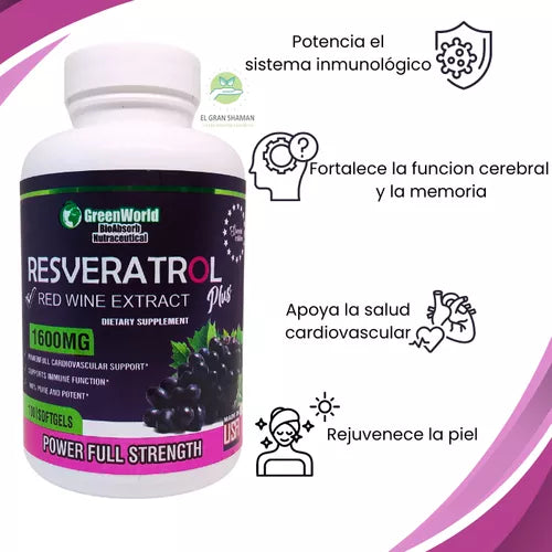 Revitaliza tu Juventud en 30 Días con el Poder de la Uva: Resveratrol 🍇