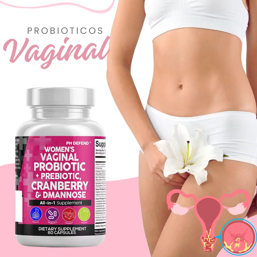 PROBIÓTICOS VAGINALES PH DEFEND™ - PAGA 1 Y LLEVA 2