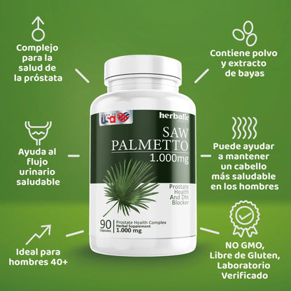 Saw palmetto - Tratamiento Natural Para La Próstata