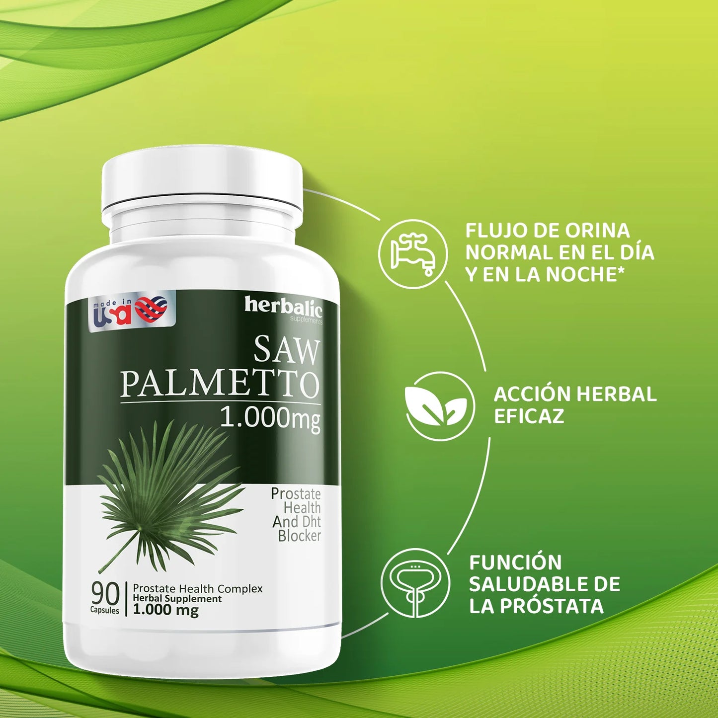 Saw palmetto - Tratamiento Natural Para La Próstata